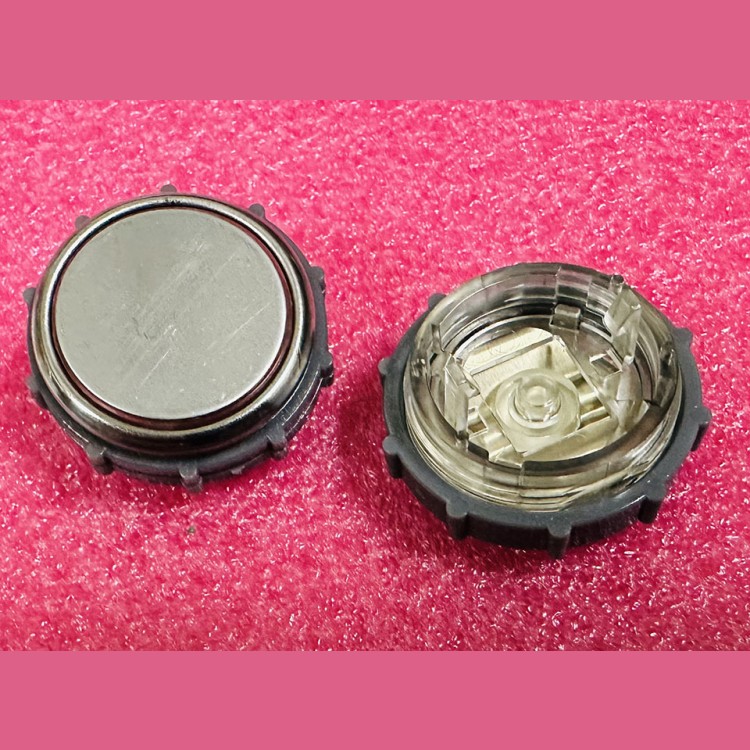 Модуль кнопочный круглый с гайкой, без символов, без платы ВКЛ13А-7П (7-4П)