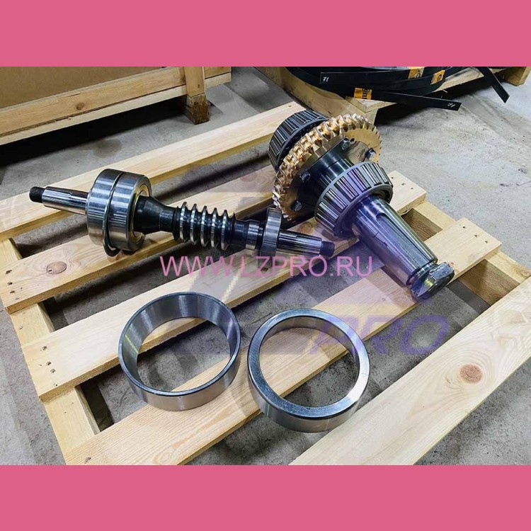 Червячная пара РЧ 160х40 (червяк 0471К.02.01.010А вал 0471К.02.01.020) КМЗ