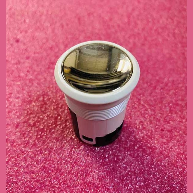 Кнопка (служебная, полированный толкатель, без подсветки, белый ореол) FAA25090J113 Otis