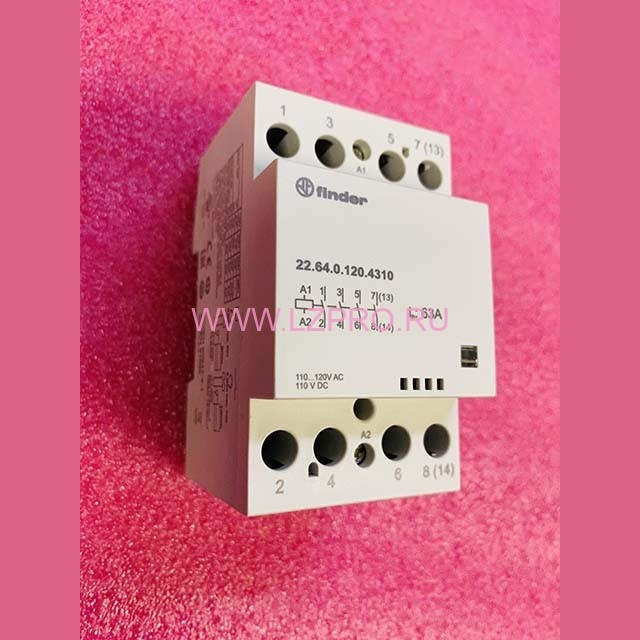 Контактор модульный 4NO 63A 22.64.0.120.4310 Finder