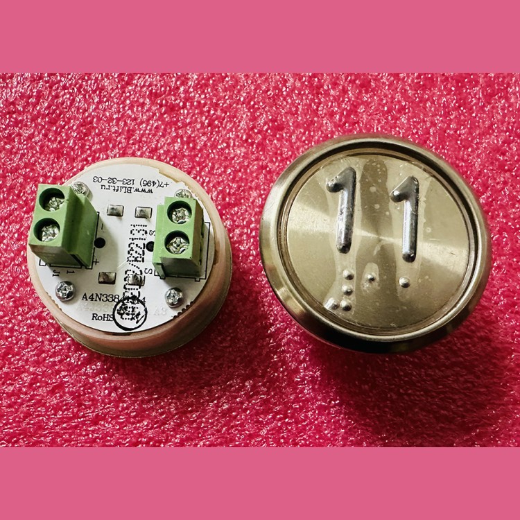 Модуль кнопочный A4N33841$14 белая подсветка Брайль "11" BBP-R331-CMPLT-S-W-11(EA2406S-S-W-11) ЩЛЗ