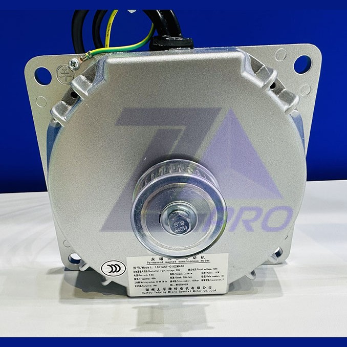 Мотор привода дверей (220V, 0.8A, 40Hz, 3.5Nm, 300r/min, 110W) 140TAST-01G2M44K