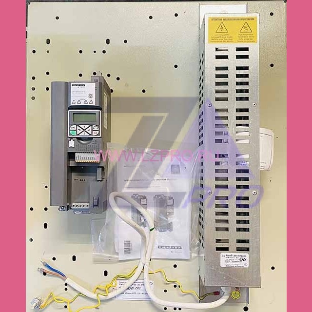 Панель с преобразователем частоты Emotron 7,5kW DSV35-40-016-20  резистивная сборка КРТ-2.1-48-2000 ЩЛЗ