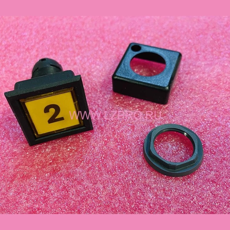 Кнопочный модуль (вставка 2, в сборе с толкателем, тип QXJT) SKG BKG