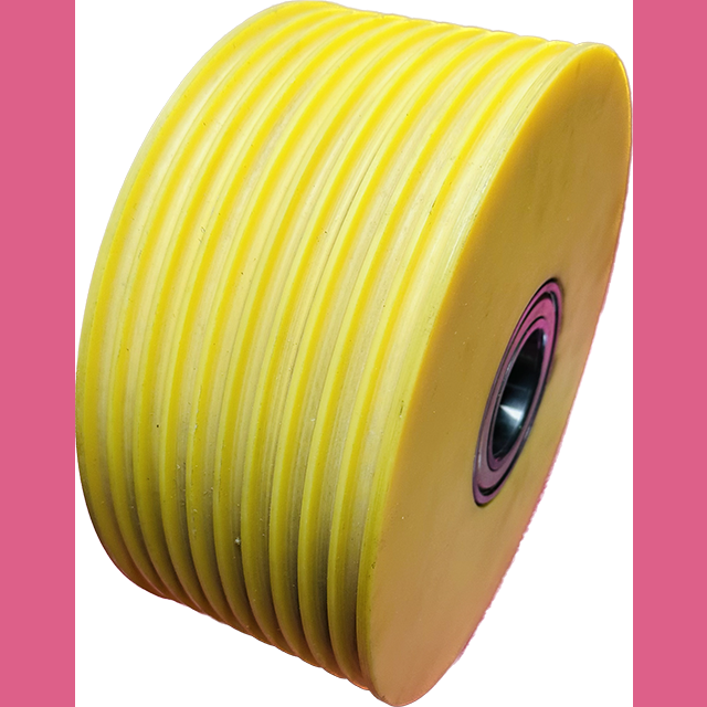 Отводной блок 240x10x6,5 полиамид, подшипник 6210Z MacPuarsa