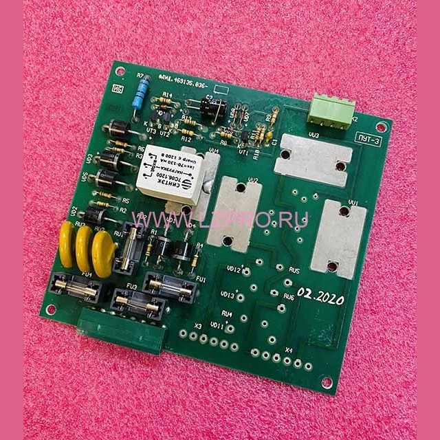 Плата управления тормозом ПУТ-3 ФАИД.469135.036 (жил. Без вентилятора) МЛЗ