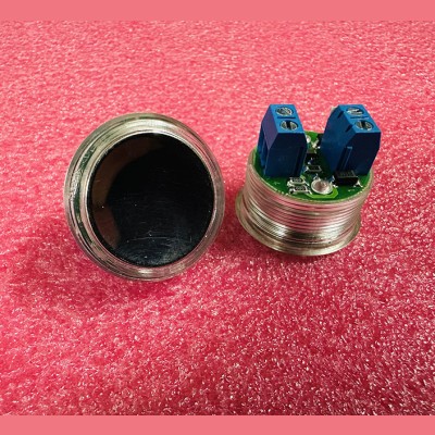 Кнопка с гайкой КЛ-У-093 полир