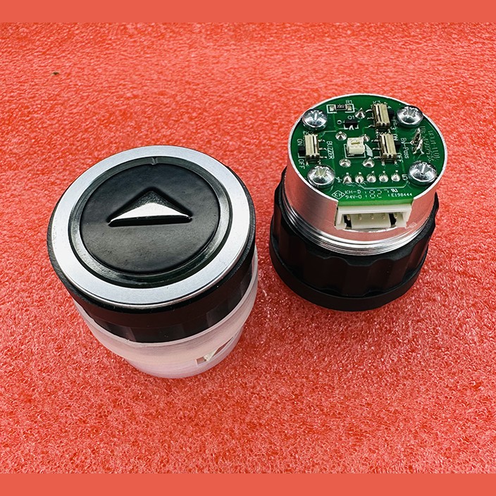 Кнопочный модуль "СТРЕЛКА" зеленая подсветка D4DUG  WELM-1101 ID:54502536.4 Schindler 7000