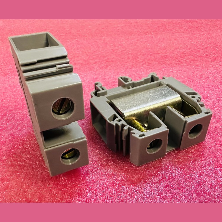 M35/16 Клеммник винтовой до 35 мм² на DIN-рейку (серый) TYCO