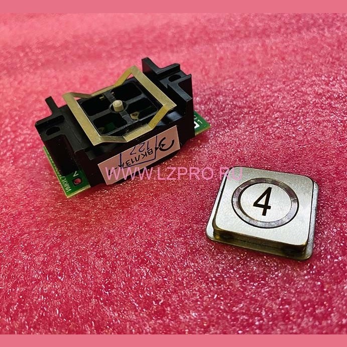 Модуль кнопочный квадратный "4" ВКЛ13А-7 ДС730836362.1 ЩЛЗ