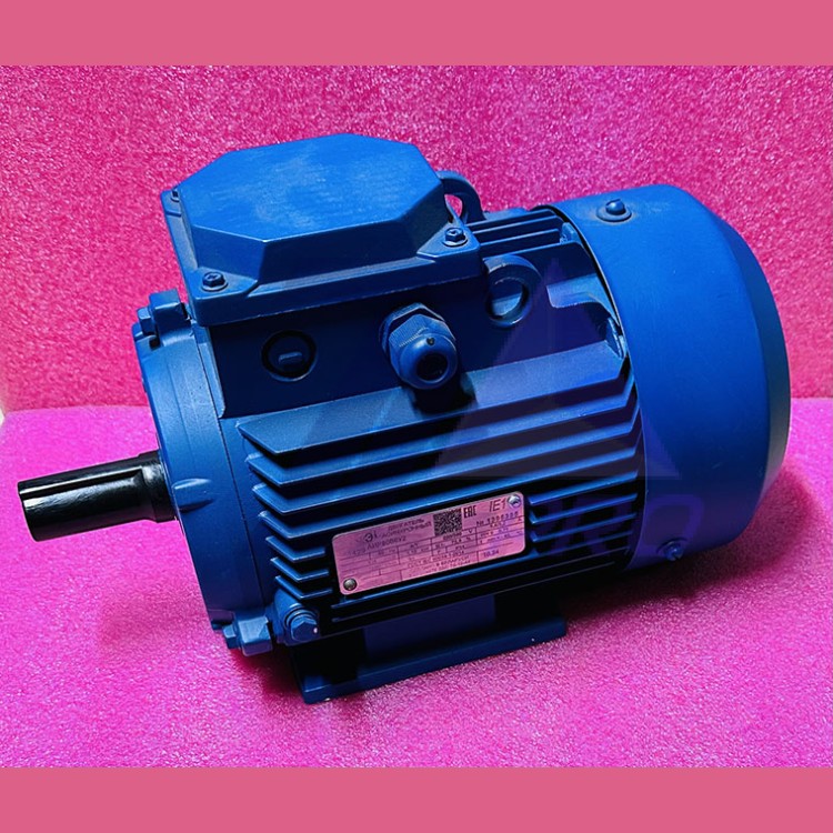 Двигатель асинхронный 220/380V 1200r/m 1,1kW 5,6/3,2A (крепление лапы) АИР80В6У2