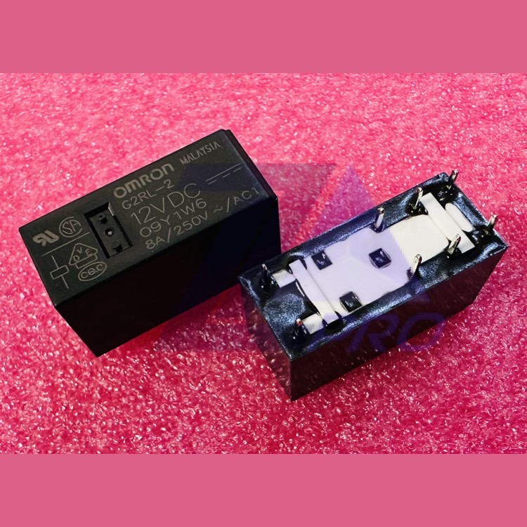 Реле 12VDC 8A G2RL-2
