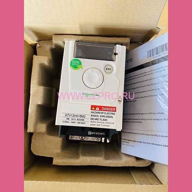 Преобразователь частоты 0,18kW-1/4HP ATV12H018M2 Altivar