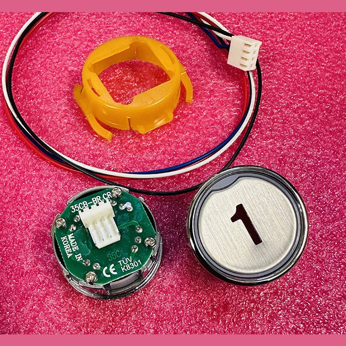 Модуль кнопочный 1 KS-1021-01X МЭЛ