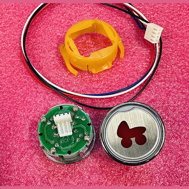 Кнопочный модуль "Коляска" (ПУЛ02В) KS-1021-01X Korea МЭЛ