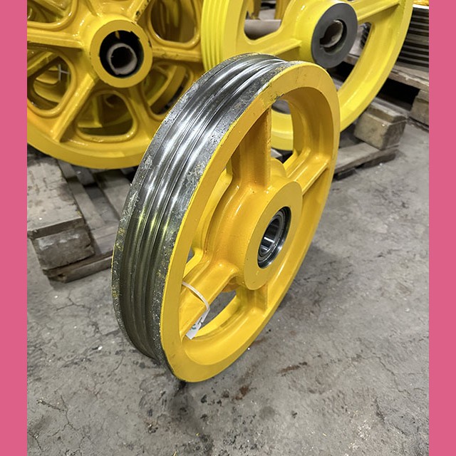 Отводной блок (Ø 435 мм, канаты 3x10,5 мм) ZAA263P5