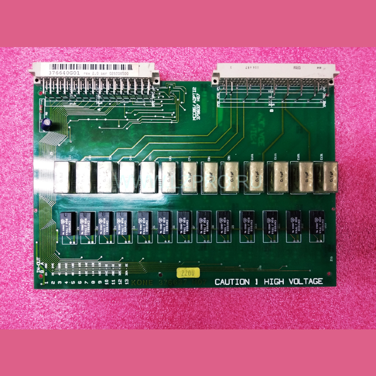 Плата оптопары (опторазвязок) 230В KM376640G01 Kone