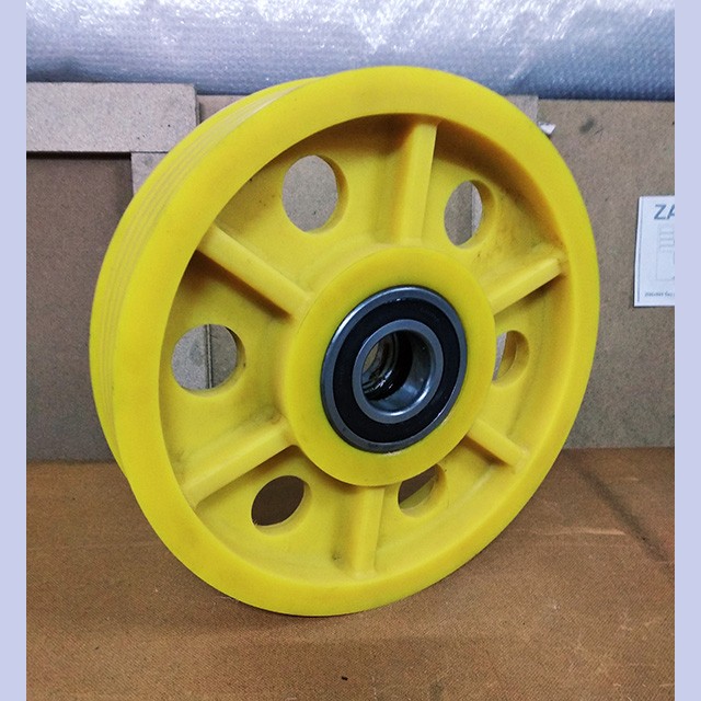 Отводной блок 400х5х10-12,2 (диаметр вала 60 мм; ширина 70 мм; полимерный) ZAA263S3 Otis