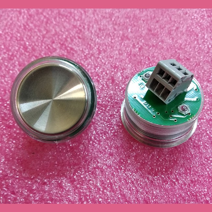 Кнопка КЛ-УЛ-015 (RL круговая зеленая индикация)