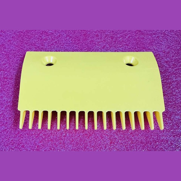 Гребенка центральная эскалатора SCE желтая 16 зубьев ASA00B655 Sigma