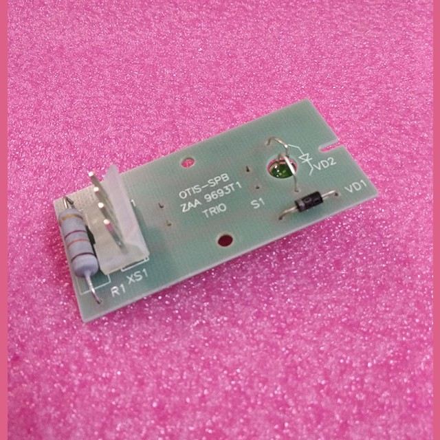 Плата однокнопочного модуля к посту вызова ZAA9693T1