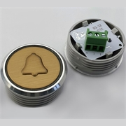 Модуль кнопочный без подсветки "КОЛОКОЛЬЧИК" К1-Вызов-К (аналог Ach...