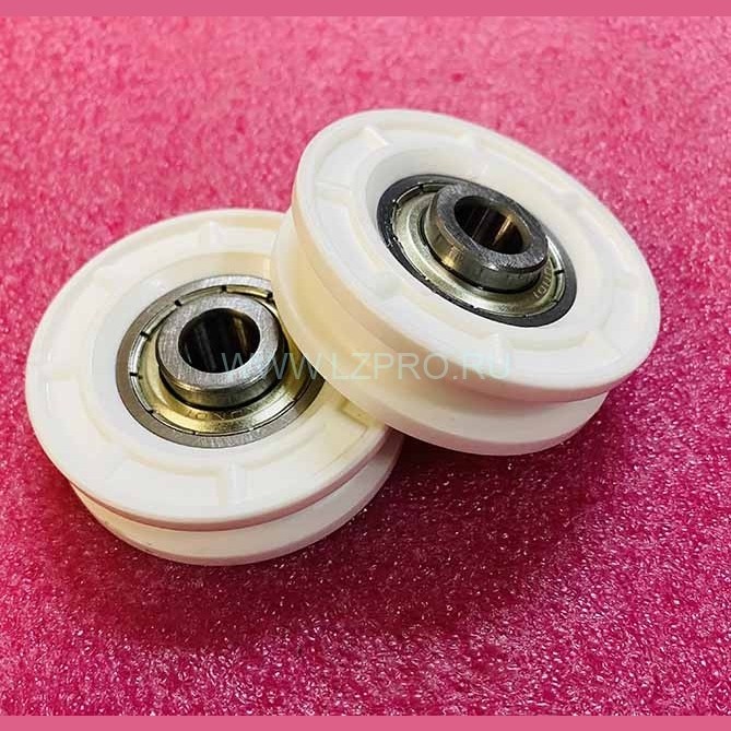 Ролик дверей d-55мм d=10мм H=16мм  (прямоугольный паз) JT-014 FAA456AC1 FAA5390A14