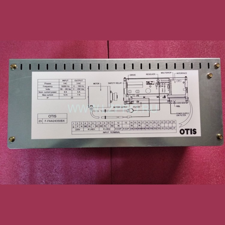 Блок управления F-FAA24350BX HPDO FAA24350BV1 Otis