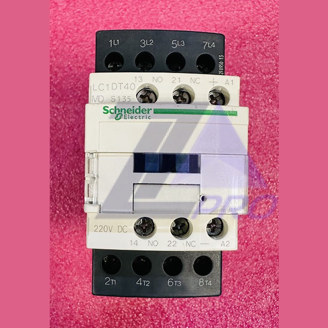 Контактор 220V DC 40A 4P(NO) 1NO+1NC LC1DT40MD Schneider Electric (уцененный)