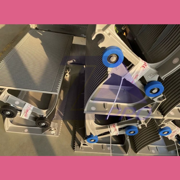 Ступень алюминиевая 1000мм эскалатора Velino FT8xx (крашенная RAL серебро, Тип 5EK) Thyssen