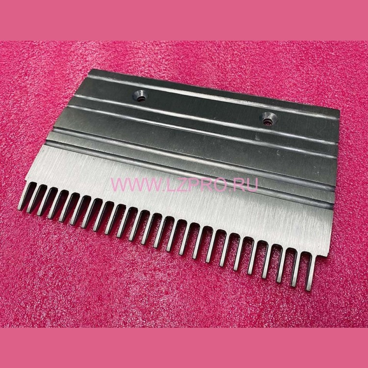 Гребенка левая 24 зуба эскалатора 506NCE/XO508 206х139мм GAA453BM5/XAA453CD5 Otis