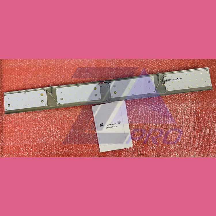 Светильник светодиодный СП-85 (900х98х31мм) 15Вт угловой без аварийного освещения МЛЗ