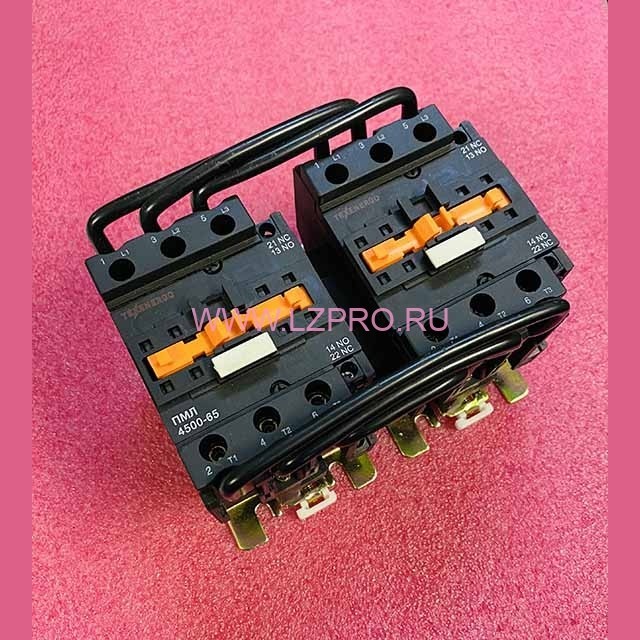 Контактор (пускатель магнитный спаренный) 65А 230В 2з+2р ПМЛ-4500 04 Б ТЭ