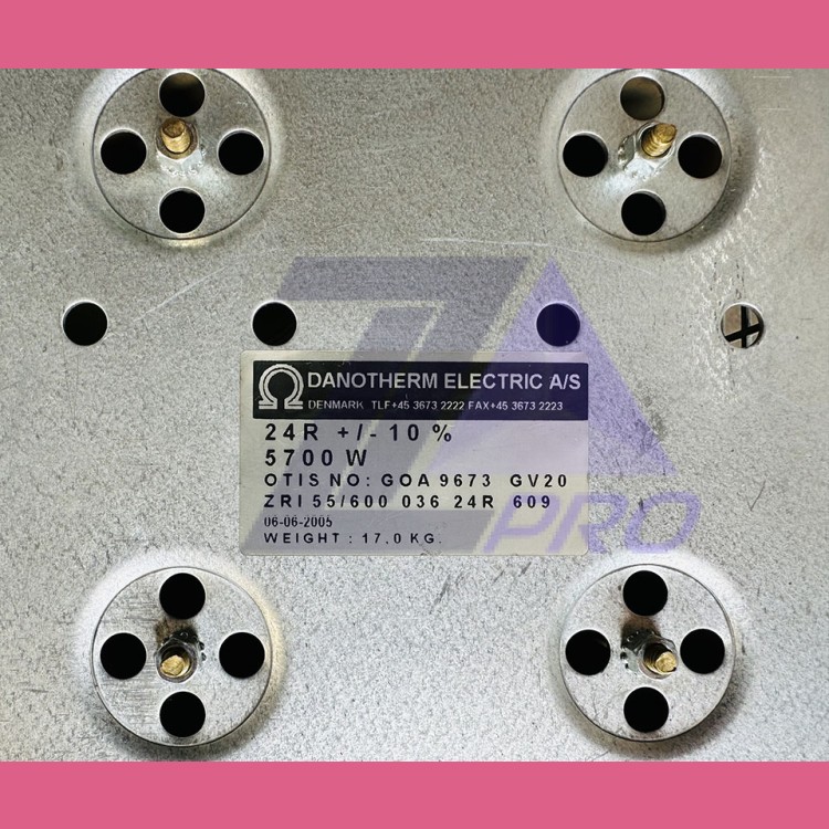 Блок резисторов 5kW 24R +/- 10% 5700W GOA9673GV20 DANOTHERM
