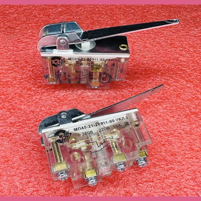 Микропереключатель (с рычагом, 1НО+1НЗ, аналог ВП73 11011 00УХЛ3) МП45-21-209...