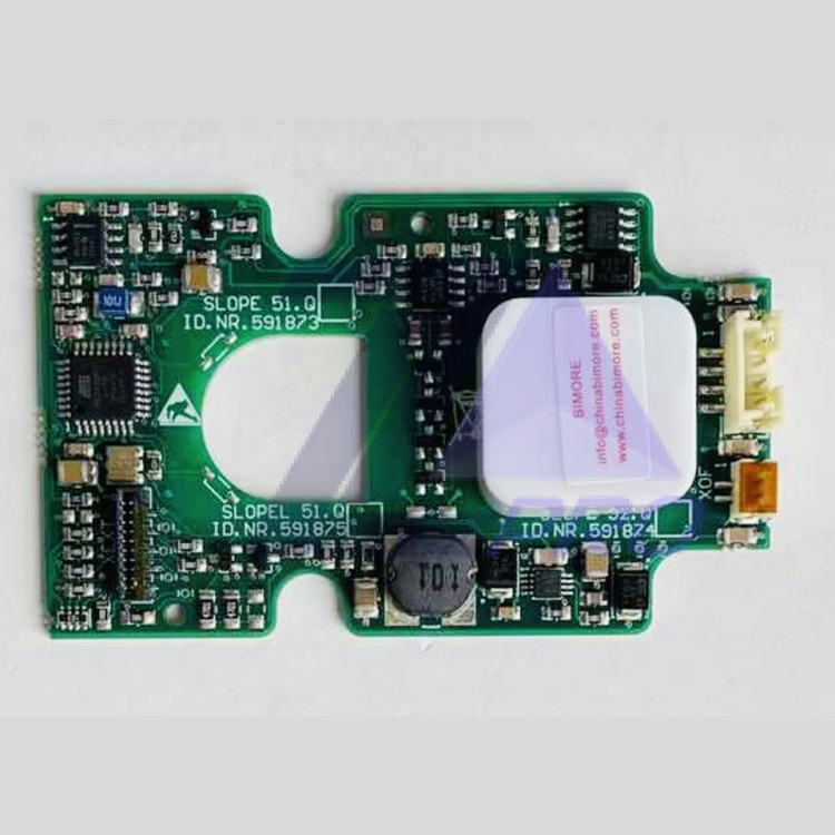 Плата сенсорного поста вызова SLOPEL 51.Q ID.NR.591875 (591873 591874) Schindler