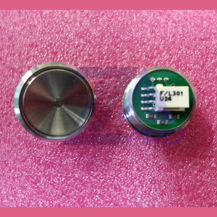 Кнопка антивандальная (подсветка красная; шлиф. нерж.) FAA25090L301 Otis