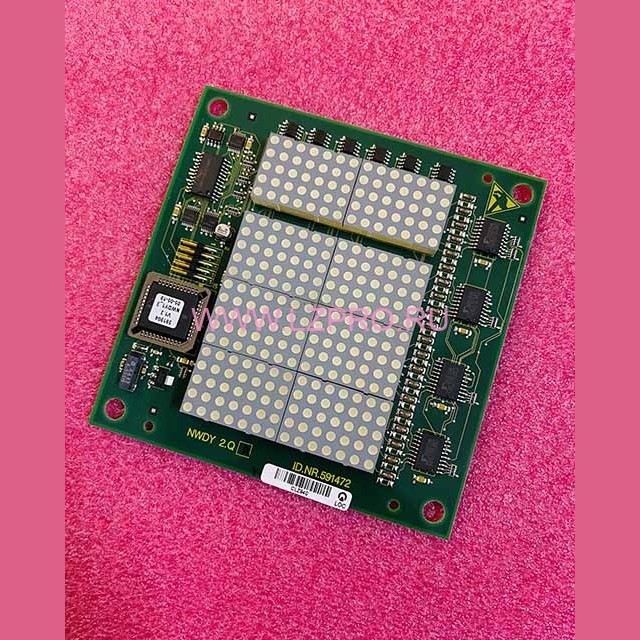 Плата индикатора NWDY 2.Q A ID.NR.591472 Schindler