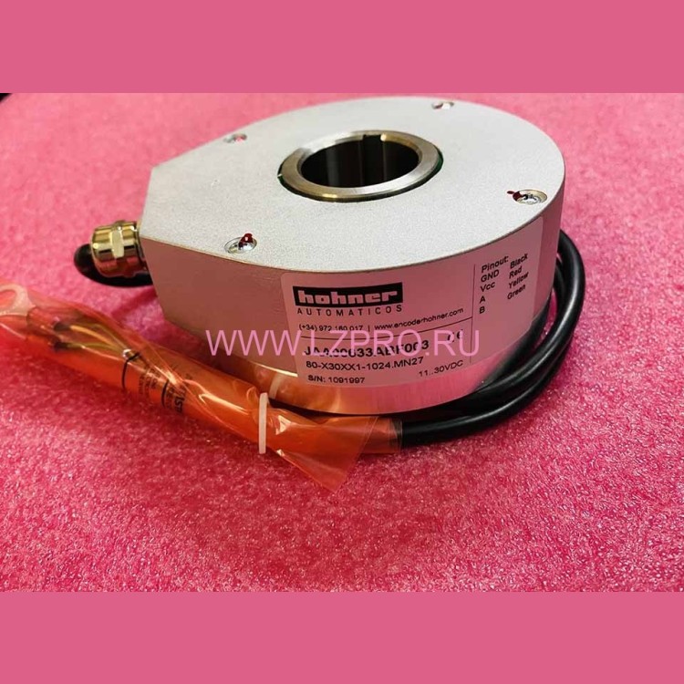 Энкодер лебедки 13VTR 1,6 м/с JAA00633ABF003 80.X30XX1.1024.MN27 Hohner