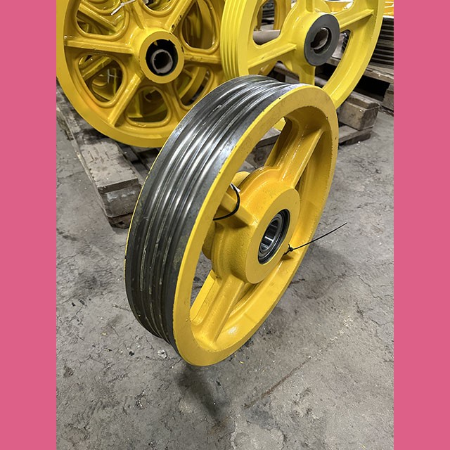 Отводной блок (435 мм, канаты 4x10,5 мм) ZAA263P3 13VTR