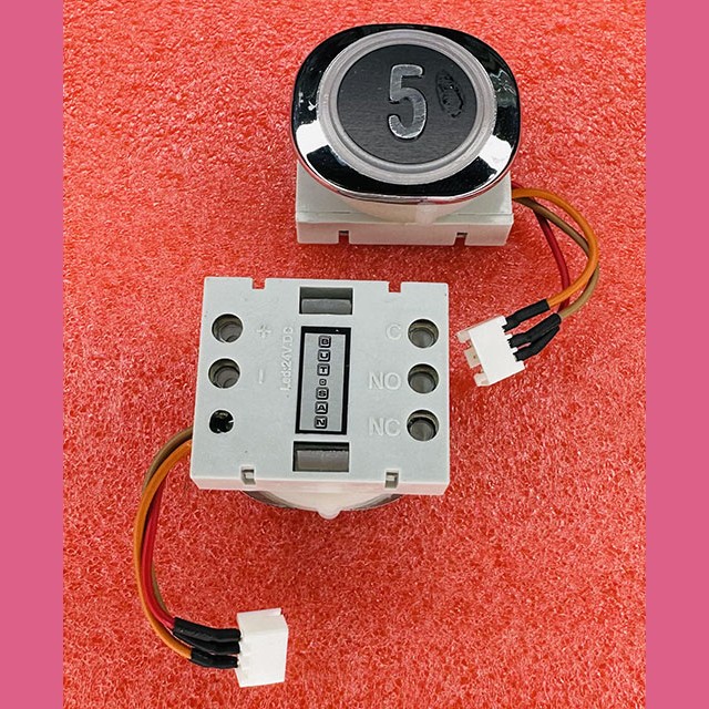 Кнопочный модуль 5 разъем Arkel F6.LENS BUT-SAN ЩЛЗ